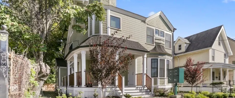 Boston four-family home