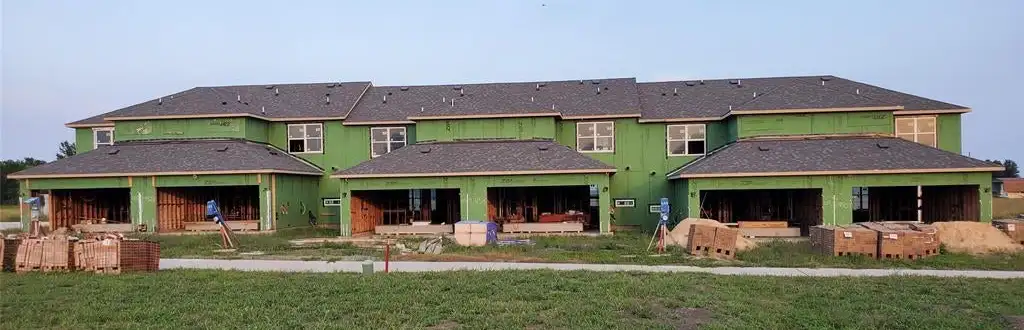 new multi-family home under construction in Dallas