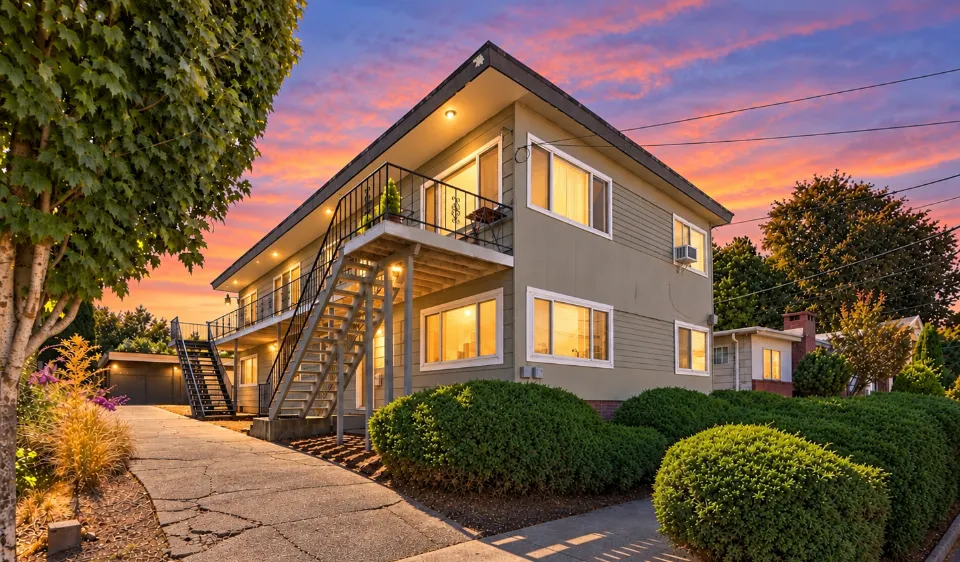 Fourplex home in Charlotte, NC