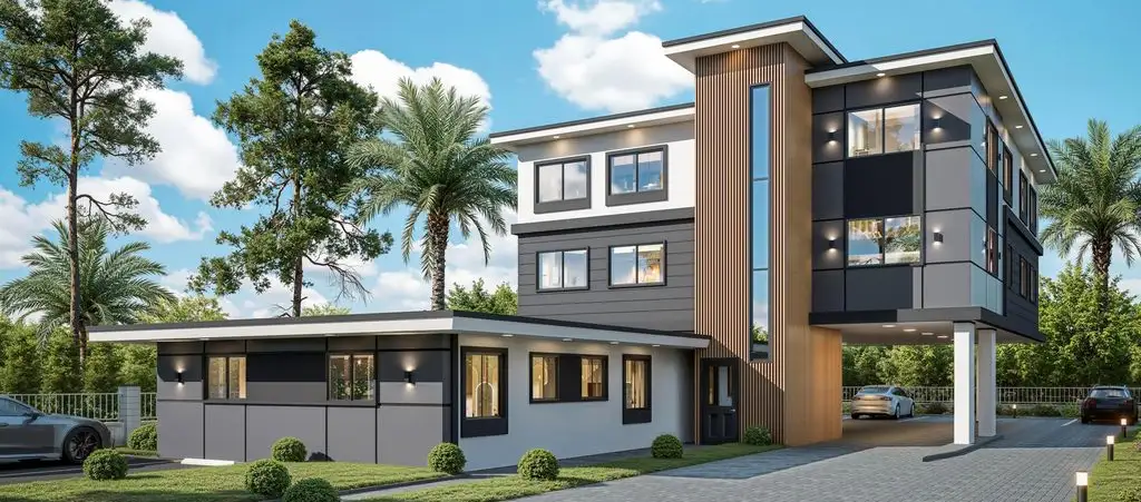 New construction multi-family home